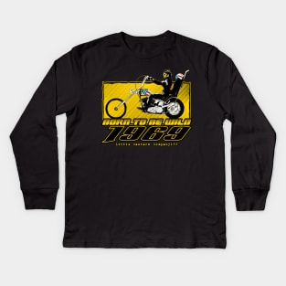 Born to be wild Kids Long Sleeve T-Shirt